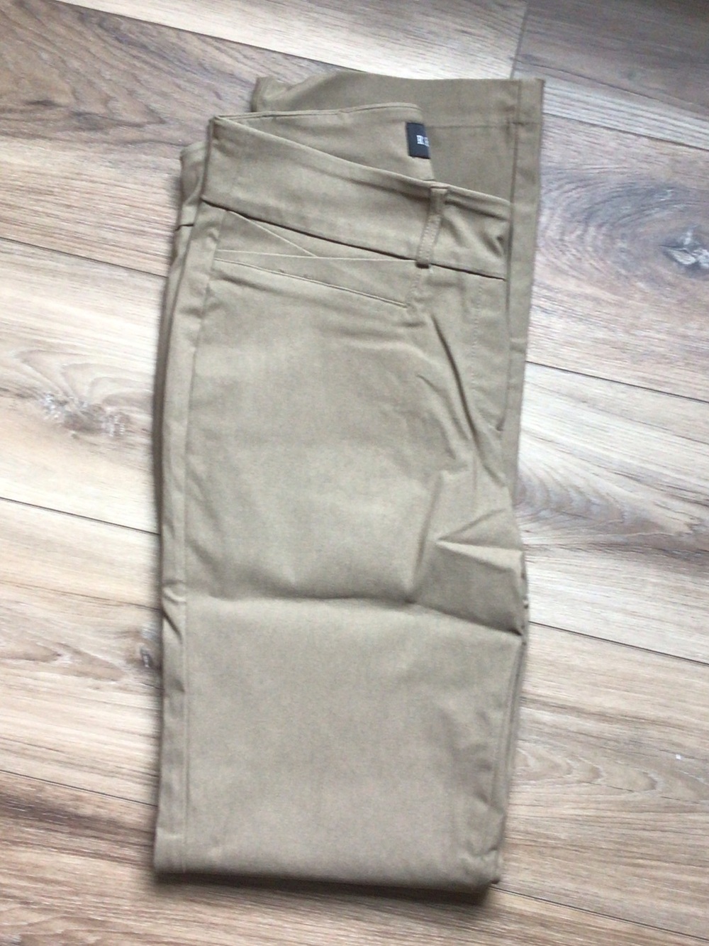 Womens Slim Chino Pants in Khaki - like new only worn once slim bootcut
